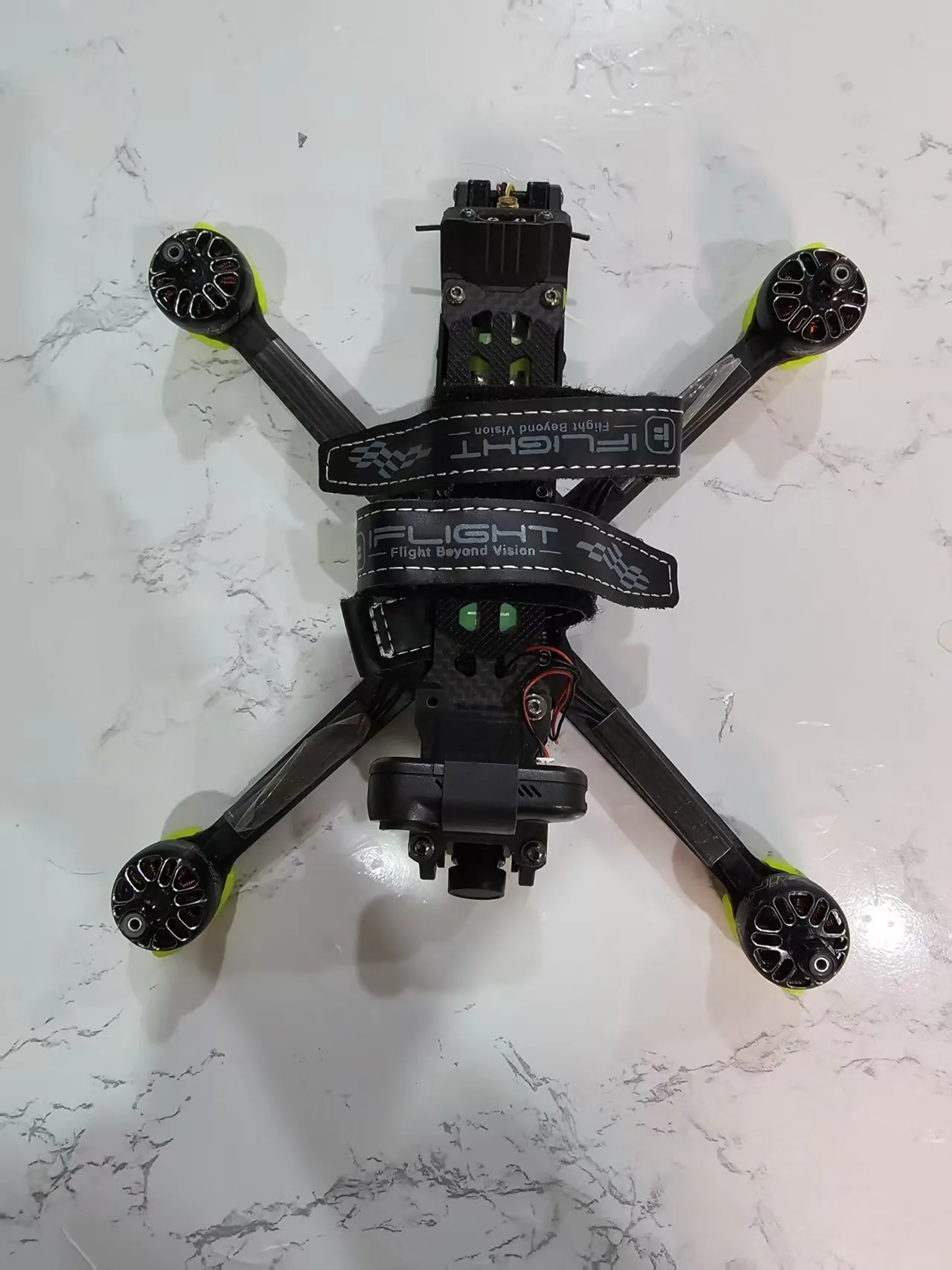 Quadrotor #1, top view